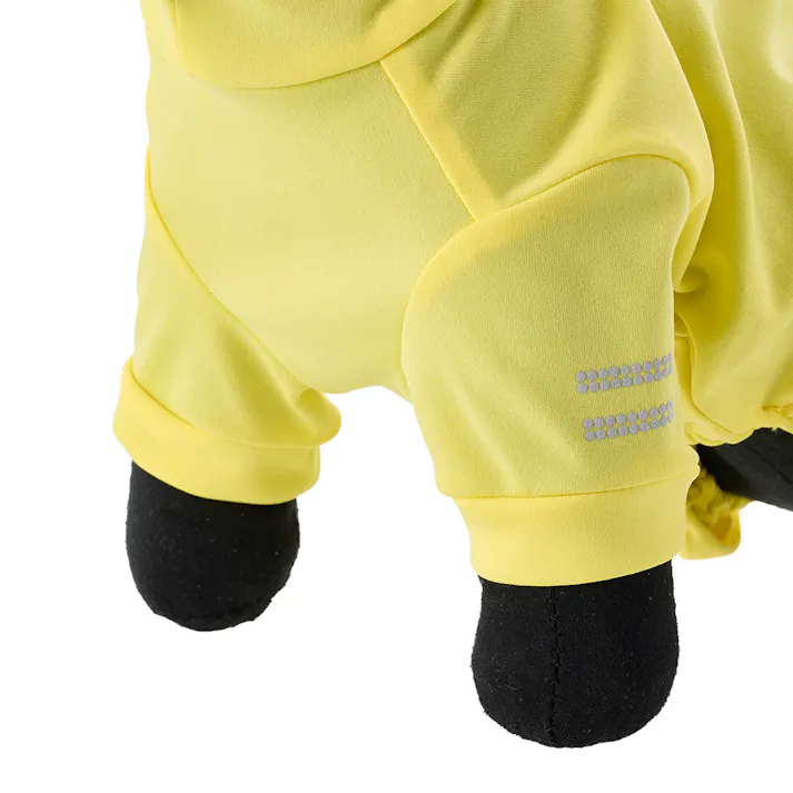 【送料無料】不快害虫から愛犬を守るペットスーツ イエロー Sサイズ ペット服(犬の服)