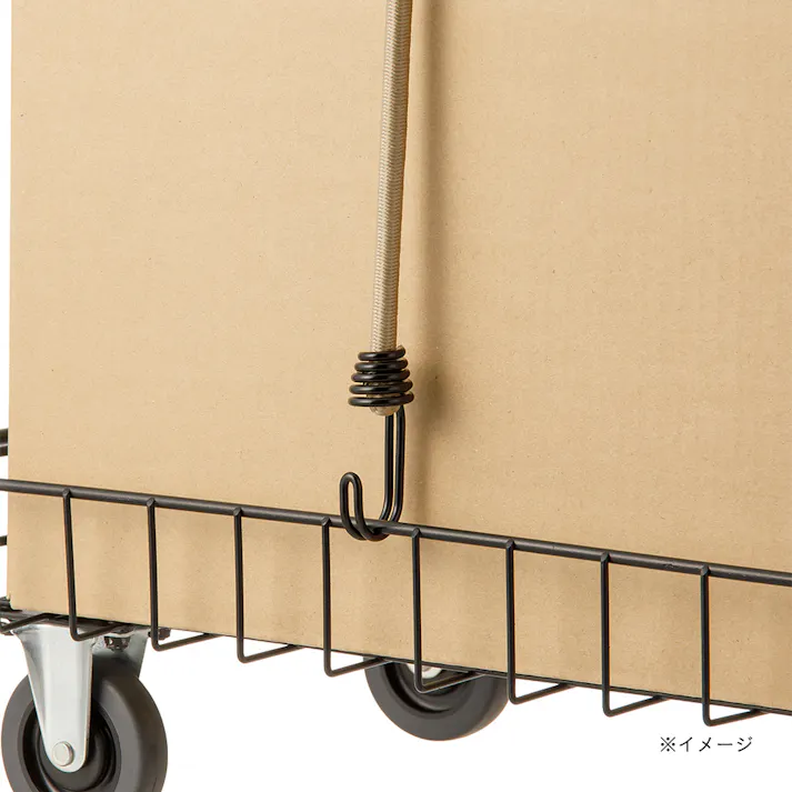 カインズ バンジーゴム 丸ゴム・フック ベージュ 9mm×50cm