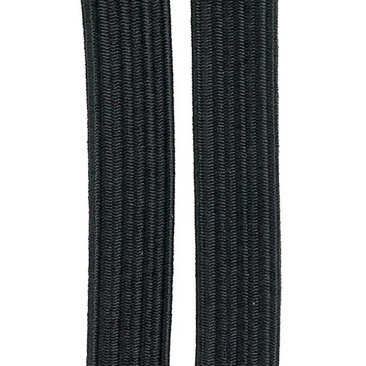 カインズ バンジーゴム 平ゴム・カラビナ ブラック 17mm×200cm