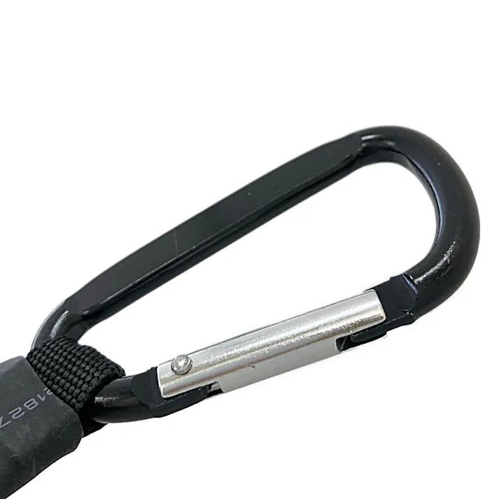 カインズ バンジーゴム 平ゴム・カラビナ ブラック 17mm×200cm