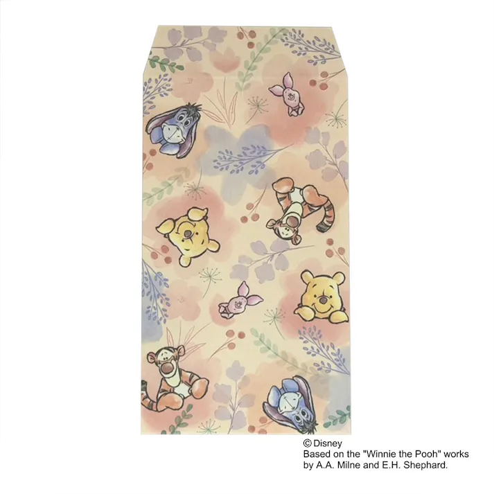 カインズ 五型ポチ袋 伊予和紙 クマのプーさん 5枚入