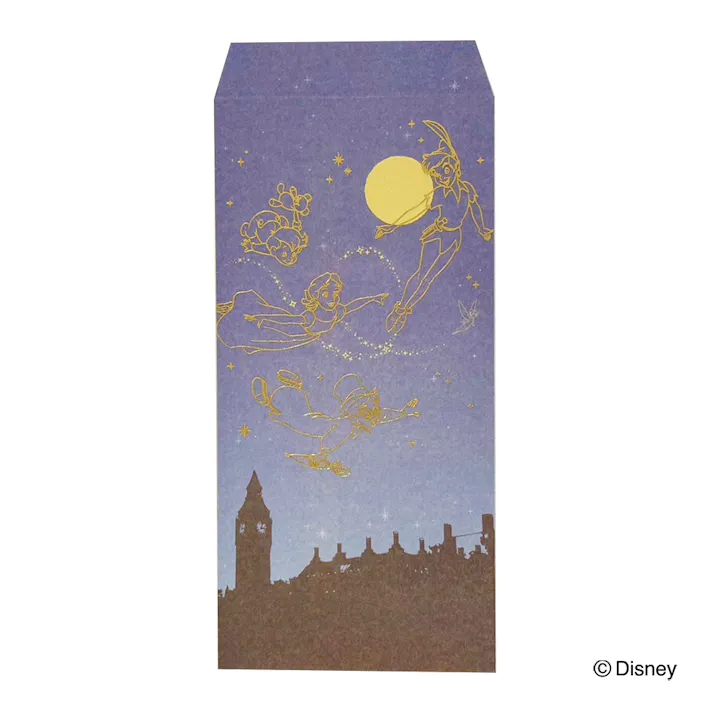 カインズ 万型ポチ袋 伊予和紙 ピーター・パン 箔 2枚