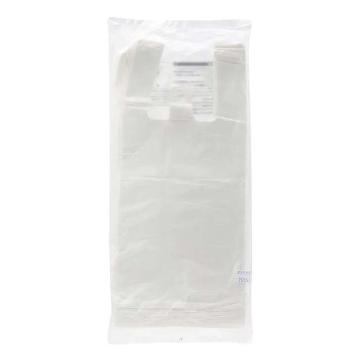 レジ袋No8 乳白色 100枚入り VR8-13