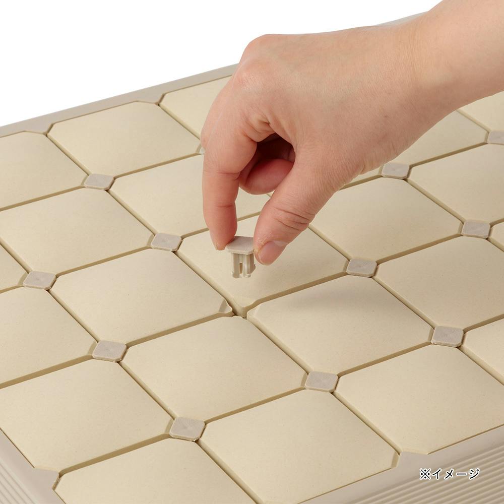 傾斜フレーム多孔質セラミックタイルバスマット | ラグ・カーペット