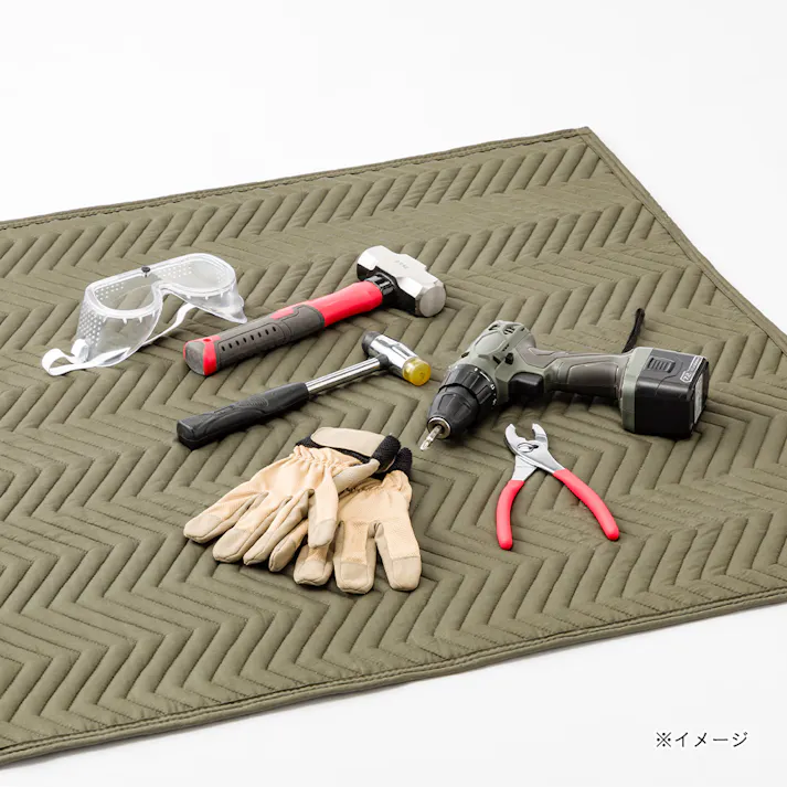 カインズ すべり止め付養生保護マット 90cm×90cm