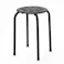 ラウンドスツール ブラック