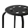ラウンドスツール ブラック