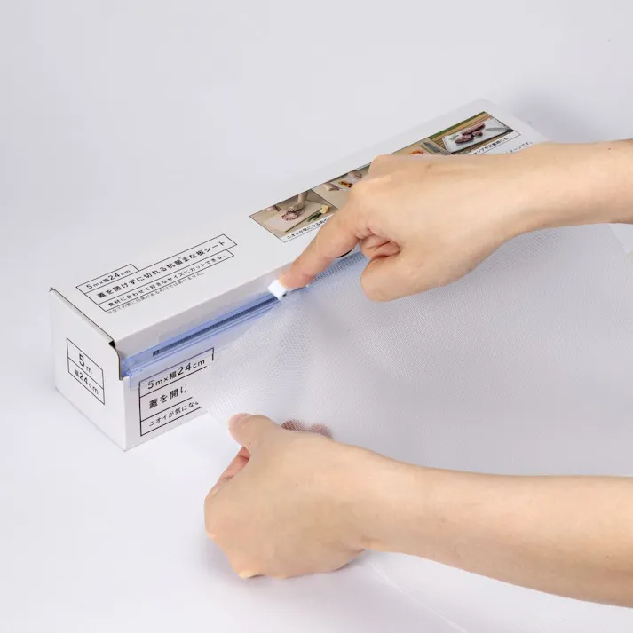 蓋を開けずに切れる 抗菌まな板シート 5m