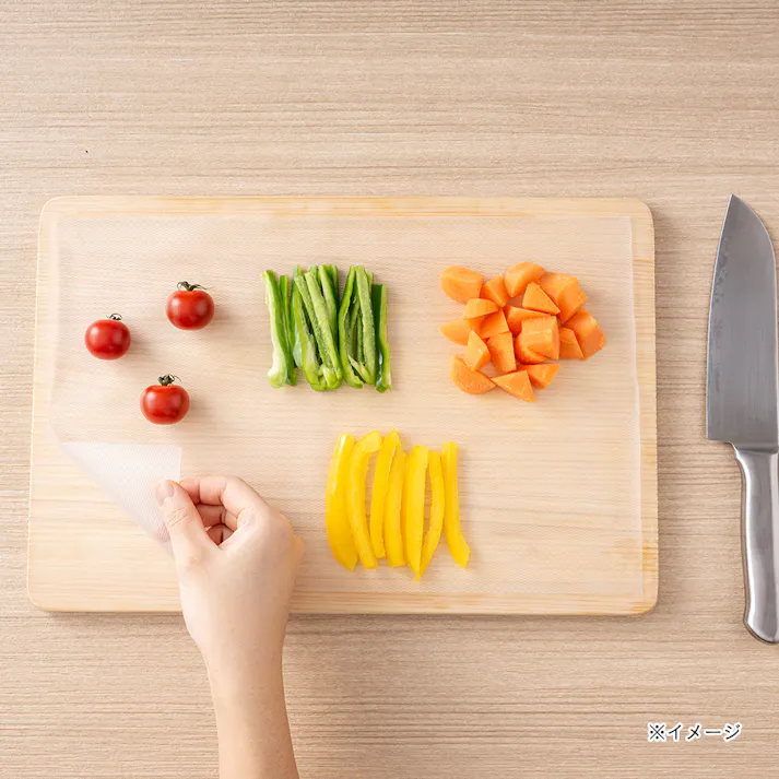 蓋を開けずに切れる 抗菌まな板シート 5m