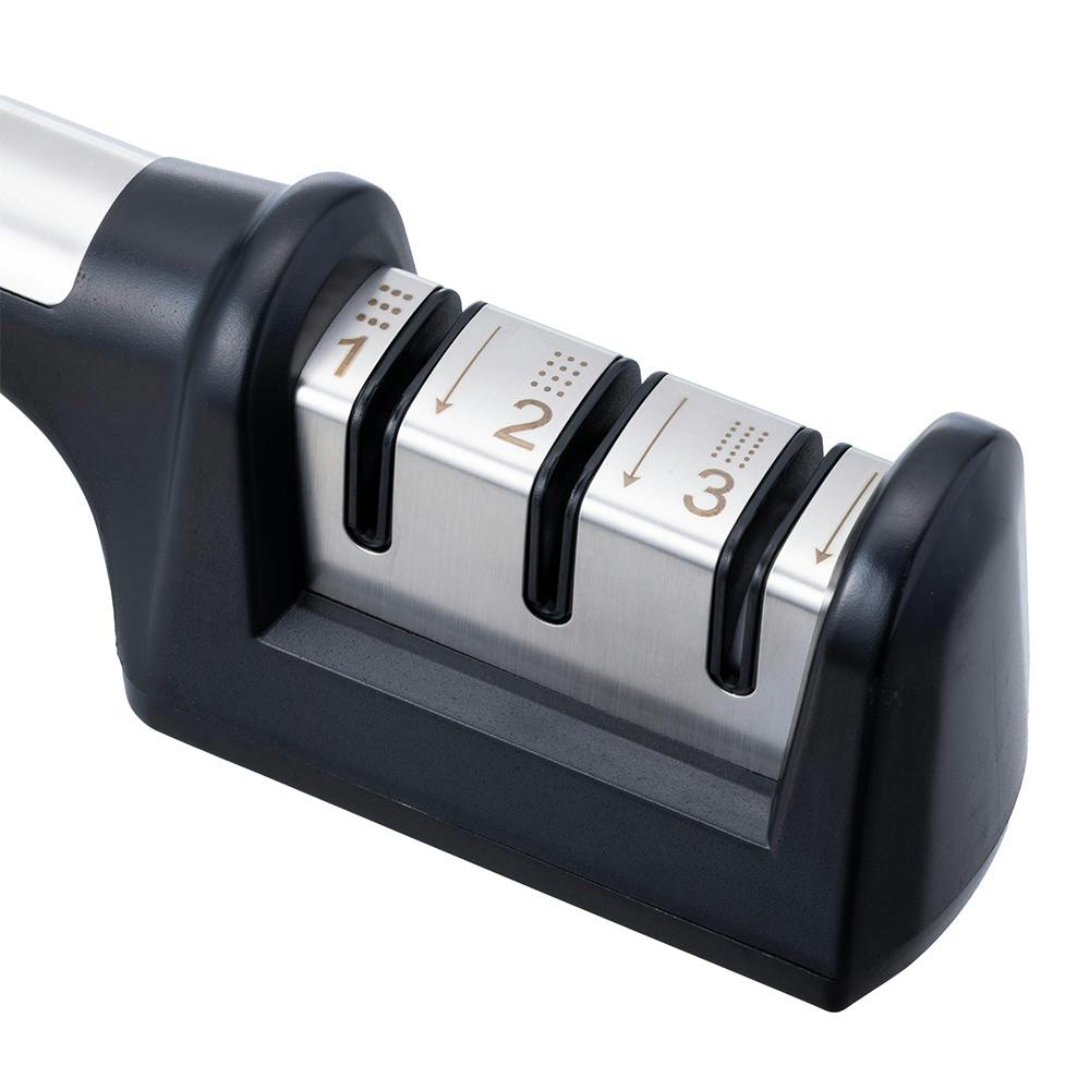 握りやすい包丁シャープナー 3段式 | 包丁・ハサミ・調理器具・製菓