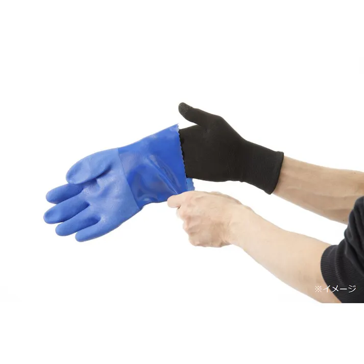 カインズ タッチパネル対応インナー手袋 ブラック