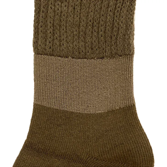 カインズ あったか靴下 ロング丈 ブラウン 25.0cm-27.0cm