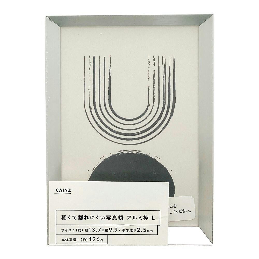 カインズ 軽くて割れにくい写真額 L