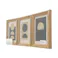 カインズ 軽くて割れにくい写真額 ナチュラル L×3枚