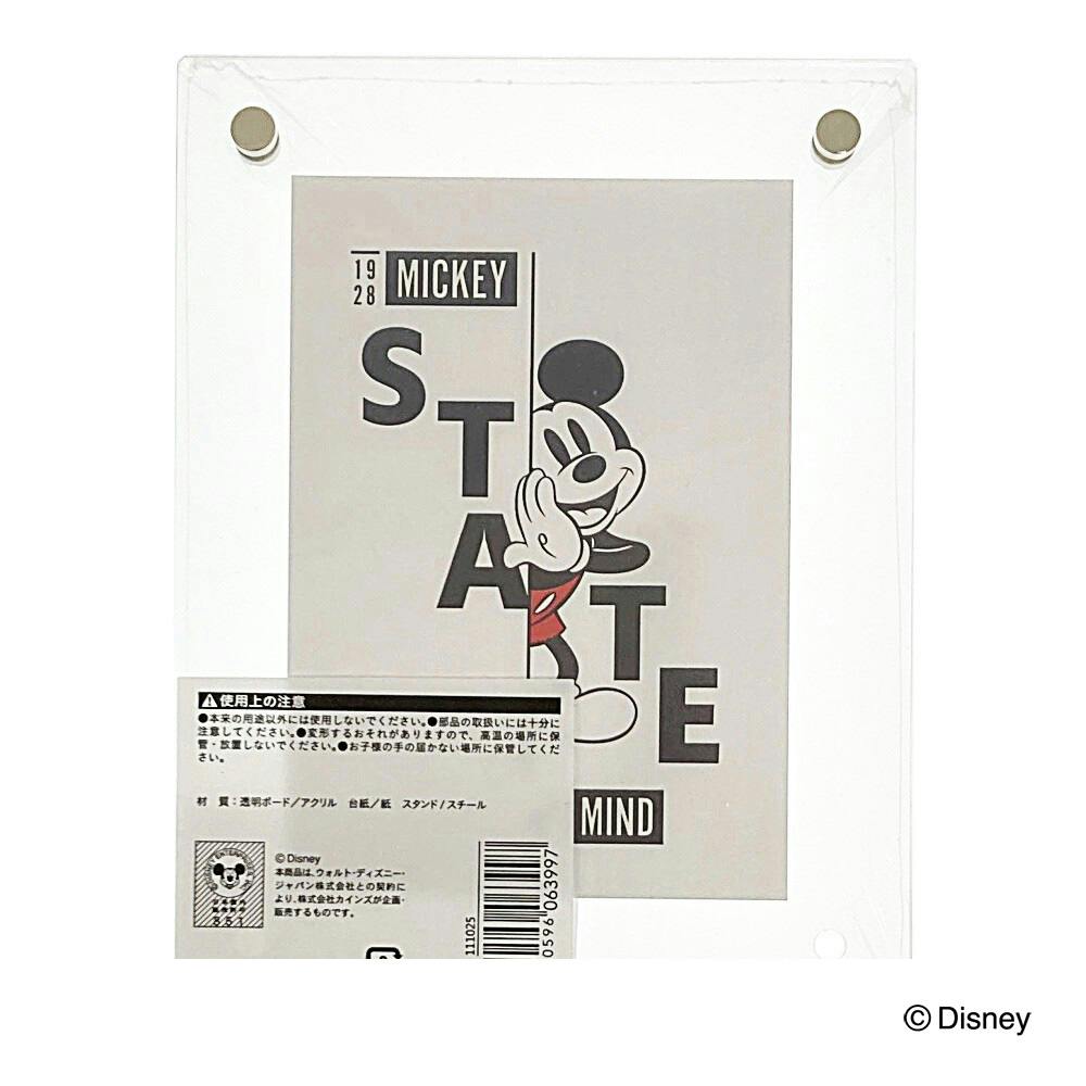 カインズ 軽くて割れにくい写真額 アクリル L ミッキーマウス