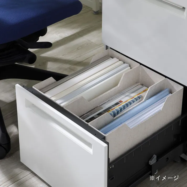 カインズ ファイルボックス ワイド ホワイト