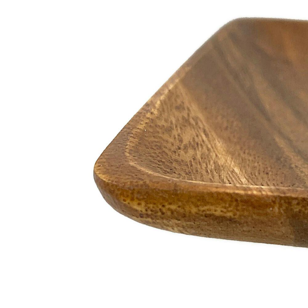 スクエアプレート、５枚セット プレート 14cm スクエアプレート エッジライン 陶器 同色5枚