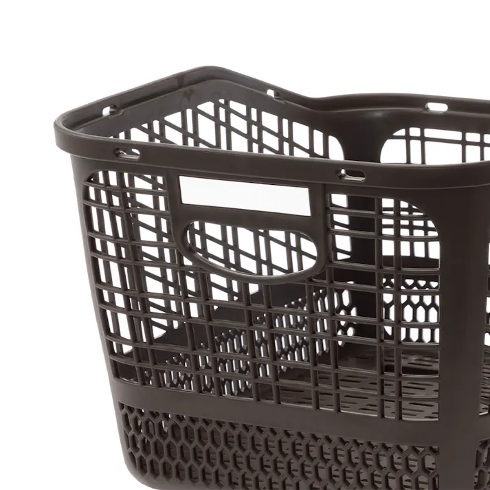 カインズ 自転車用樹脂製リヤバスケット 27L ブラウン