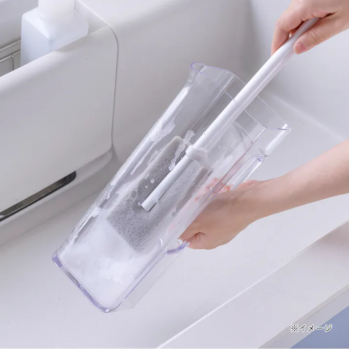 とりかえスポンジ用ハンドル 泡立ちスポンジ付き