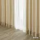 4枚組カーテン プレーン ベージュ 幅100×丈110cm