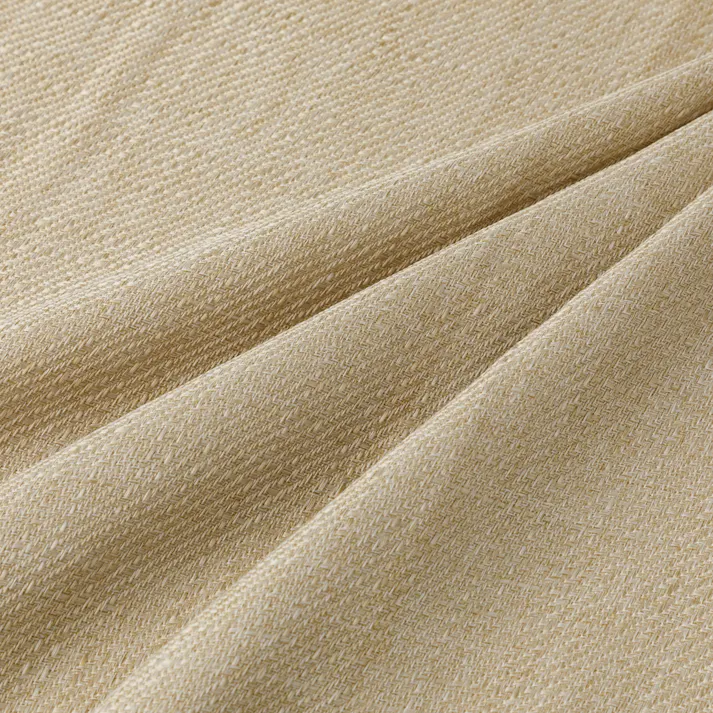 4枚組カーテン プレーン ベージュ 幅100×丈135cm