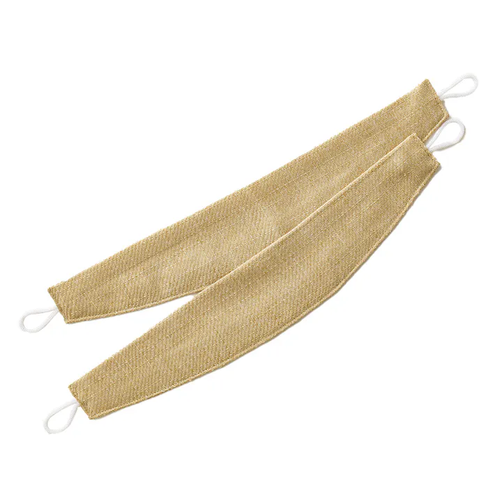 4枚組カーテン プレーン ベージュ 幅100×丈135cm