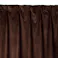 遮光4枚組カーテン ベルべ ブラウン 100×200cm