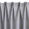 外から見えにくい4枚組カーテン グレー 幅100cm 丈110cm