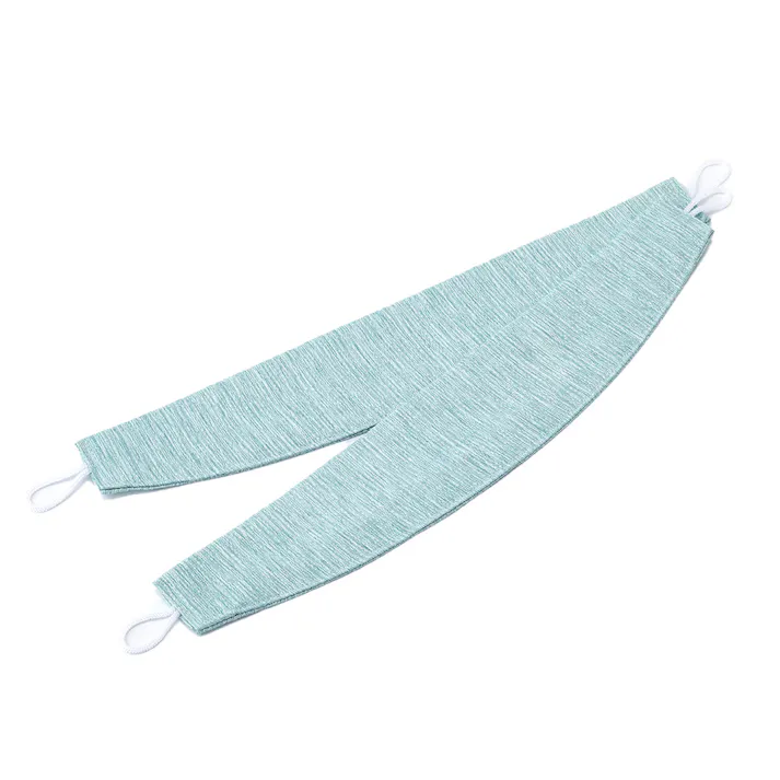 外から見えにくい4枚組カーテン ブルー 100×200cm