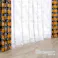 遮光 4枚組カーテン くまのプーさん イエロー 100×200cm