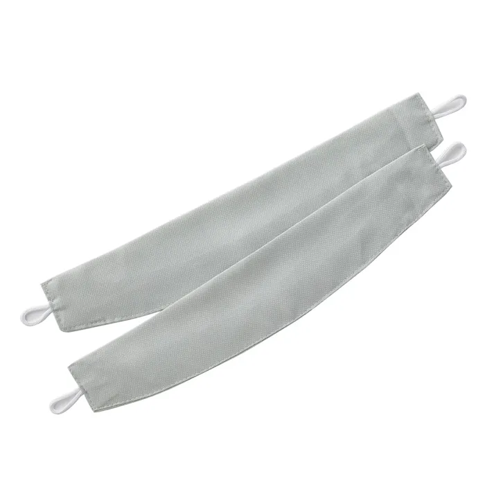 4枚組カーテン スポット ホワイト 幅100×丈135cm