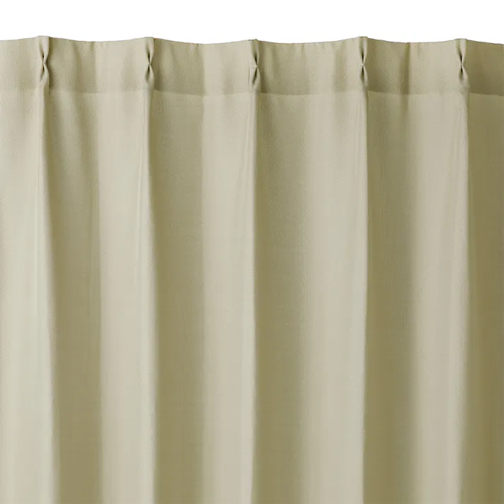 4枚組カーテン スポット ベージュ 幅100×丈110cm