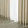 4枚組カーテン スポット ベージュ 幅100×丈200cm