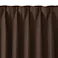 防炎遮光カーテン メホラール ブラウン 100×200cm 2枚組