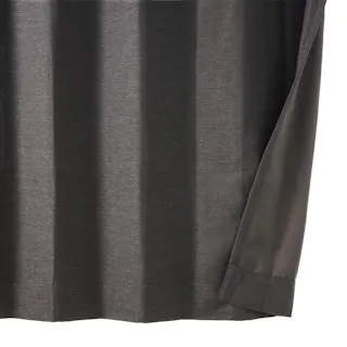 防炎遮光カーテン メホラール グレー 100×200cm 2枚組