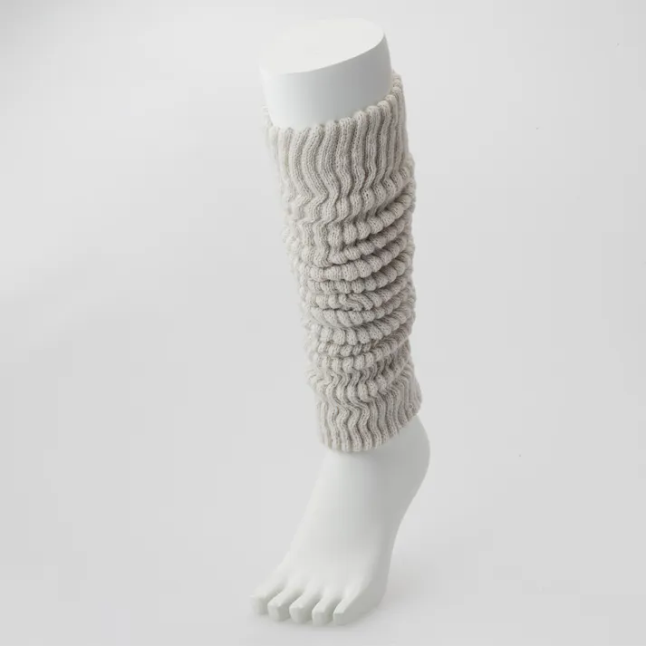 カインズ あったかレッグウォーマー グレー