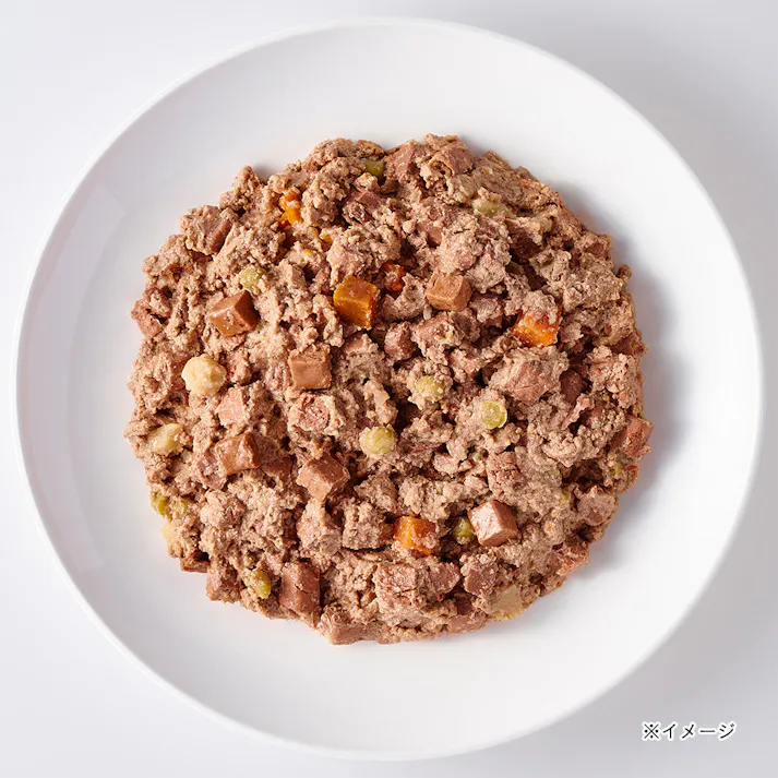 ドッグミール 缶 グルメローフ 15歳 ビーフ緑黄色野菜 400g