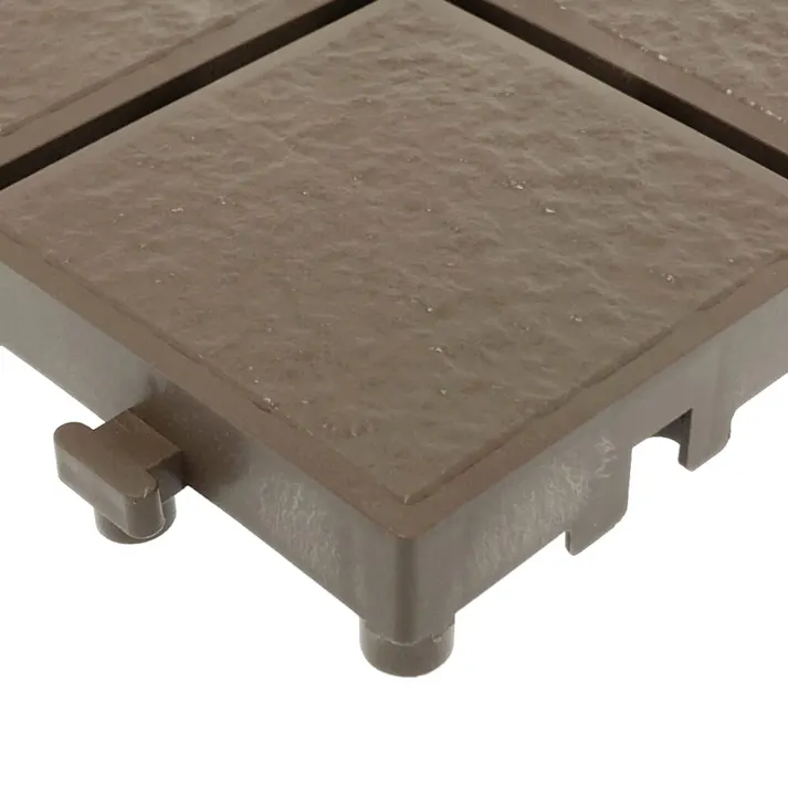 【ケース販売】カインズ 樹脂ジョイントデッキ ブラウン 18枚入り