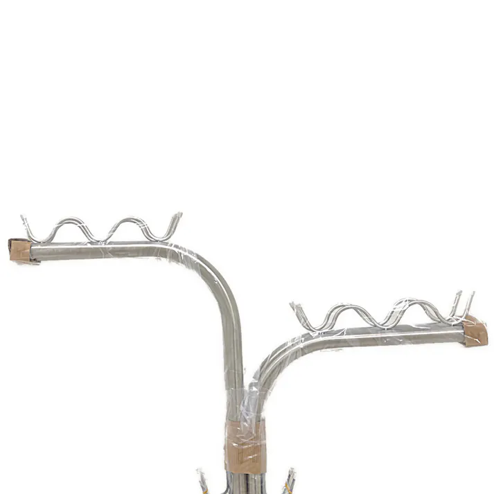 カインズ フック付きステンレス物干し台 段違い CLM-02