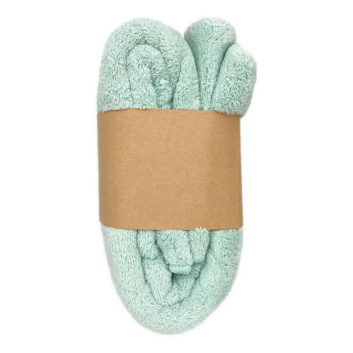 マイクロファイバー吸水バスタオル ミントグリーン