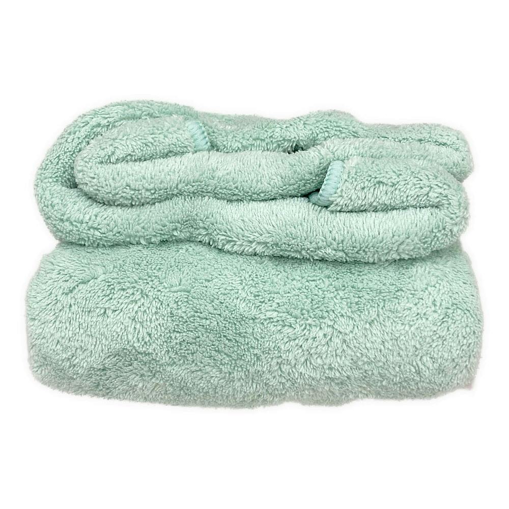 West！バーバリータオルハンカチ、ミントグリーン他 マイクロファイバー吸水フェイスタオル ミントグリーン | タオル