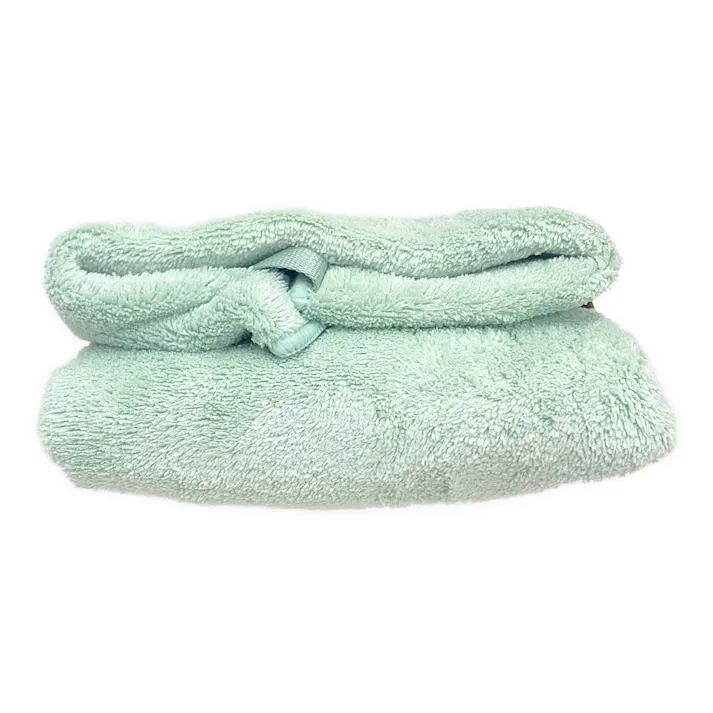 マイクロファイバー吸水スリムバスタオル ミントグリーン