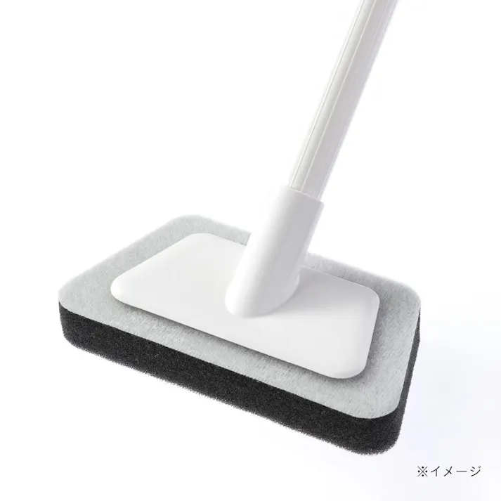 軽いバスクリーナー取替スポンジ ブラシタイプ
