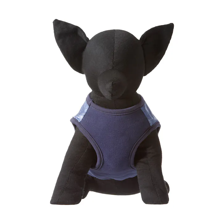 【送料無料】デニムプリントカットソー 6Lサイズ ペット服(犬の服)