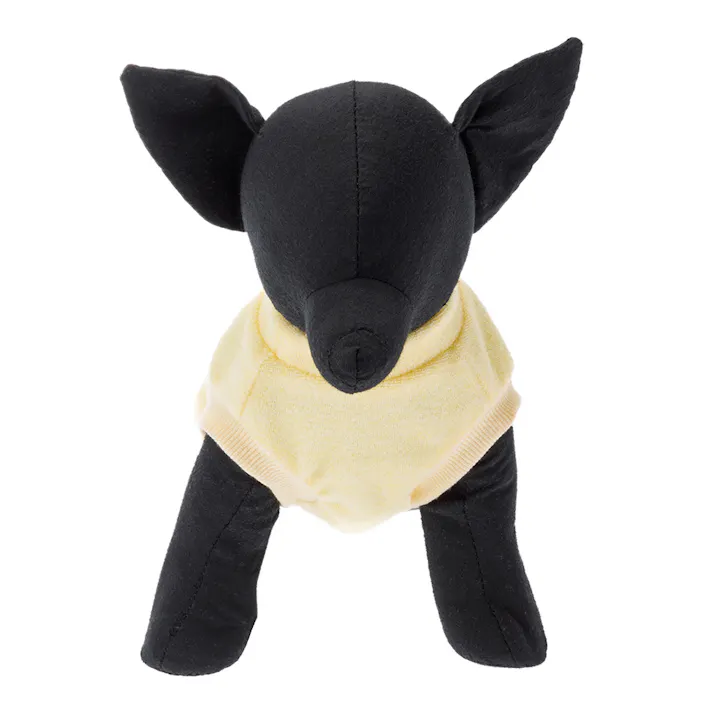 【送料無料】タオルカットソー イエロー Mサイズ ペット服(犬の服)(販売終了)