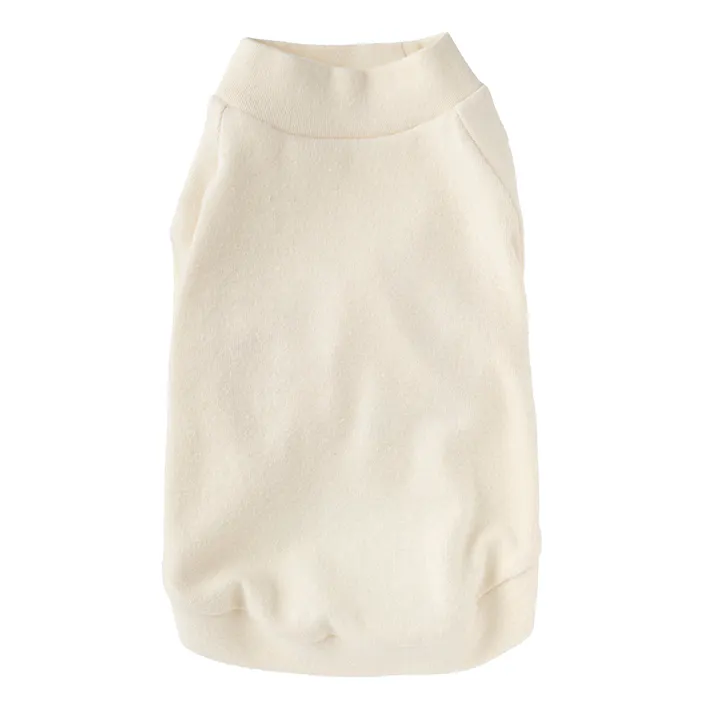 【送料無料】袖付きカットソー ベージュ SSサイズ ペット服(犬の服)(販売終了)