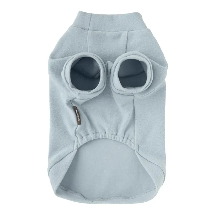 【送料無料】袖付きカットソー ブルー Mサイズ ペット服(犬の服)(販売終了)