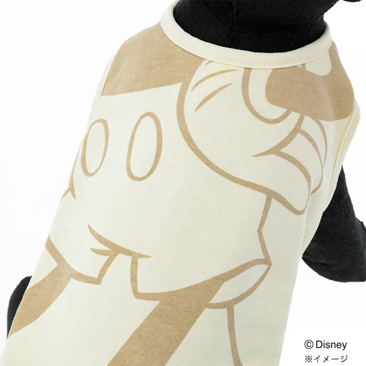 【送料無料】カットソー ミッキーマウス Lサイズ ペット服(犬の服)