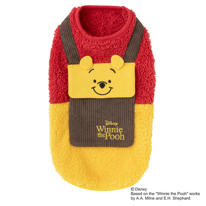 【送料無料】リュック付きウェア くまのプーさん Lサイズ ペット服(犬の服)(販売終了)