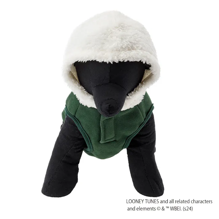 【送料無料】ボアパーカー タズマニアン・デビル Mサイズ ペット服(犬の服)(販売終了)